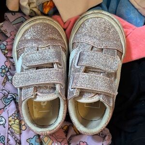 Vans Glittery Pink Kids Sneakers